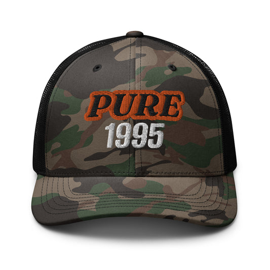 Pure 95 Camouflage trucker hat