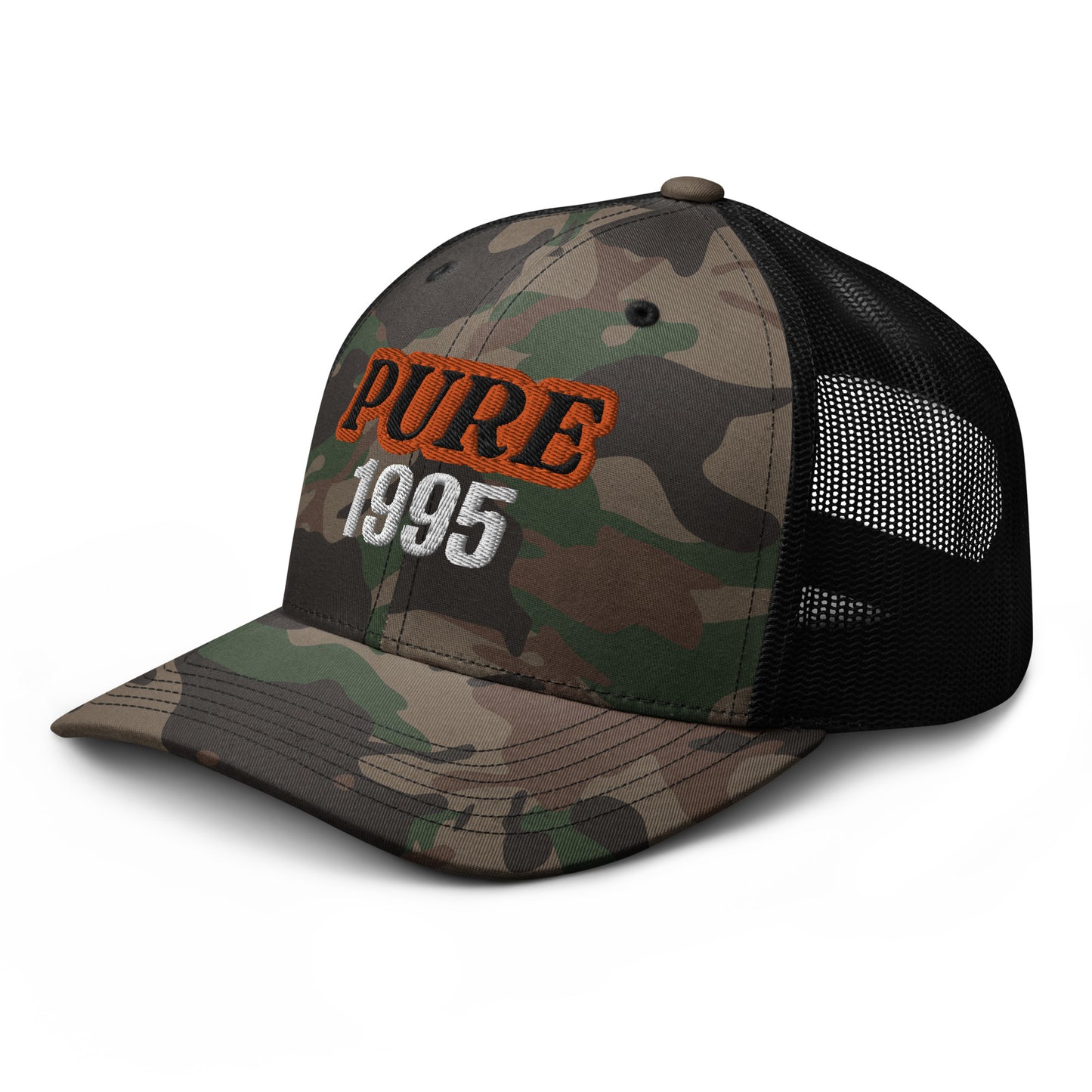 Pure 95 Camouflage trucker hat