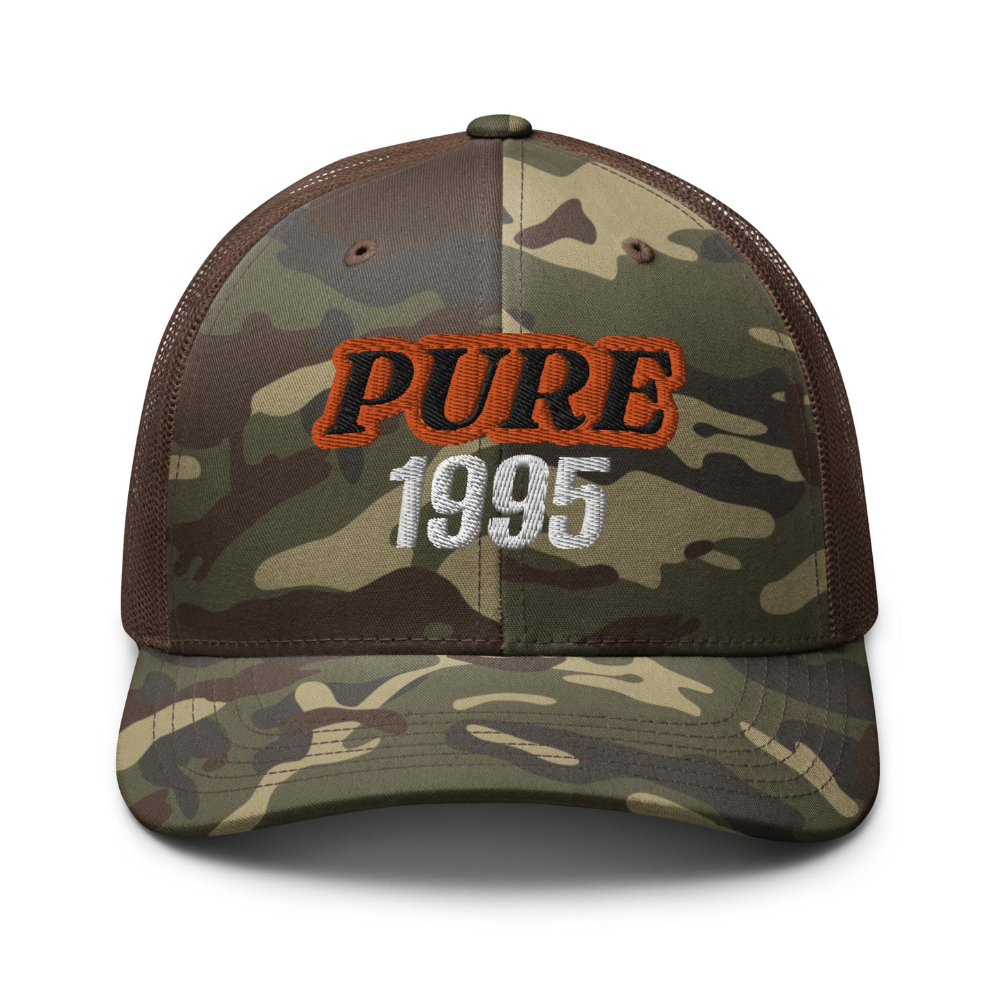 Pure 95 Camouflage trucker hat