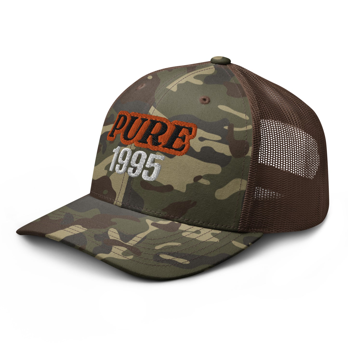 Pure 95 Camouflage trucker hat