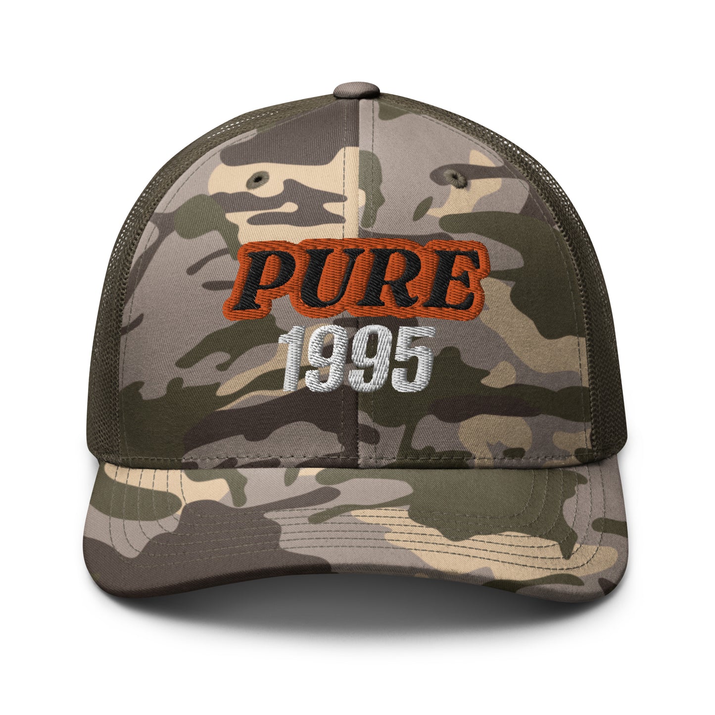 Pure 95 Camouflage trucker hat