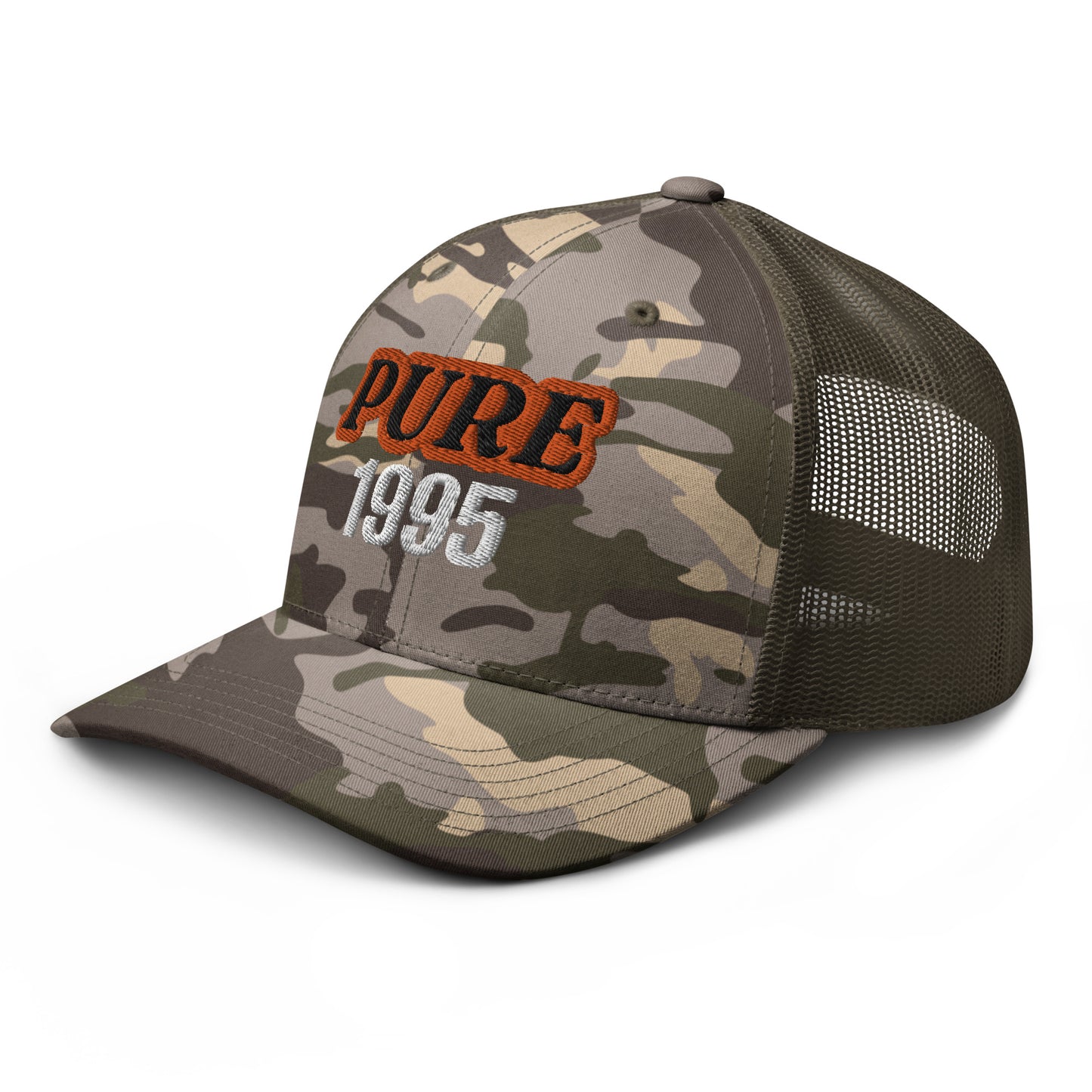 Pure 95 Camouflage trucker hat