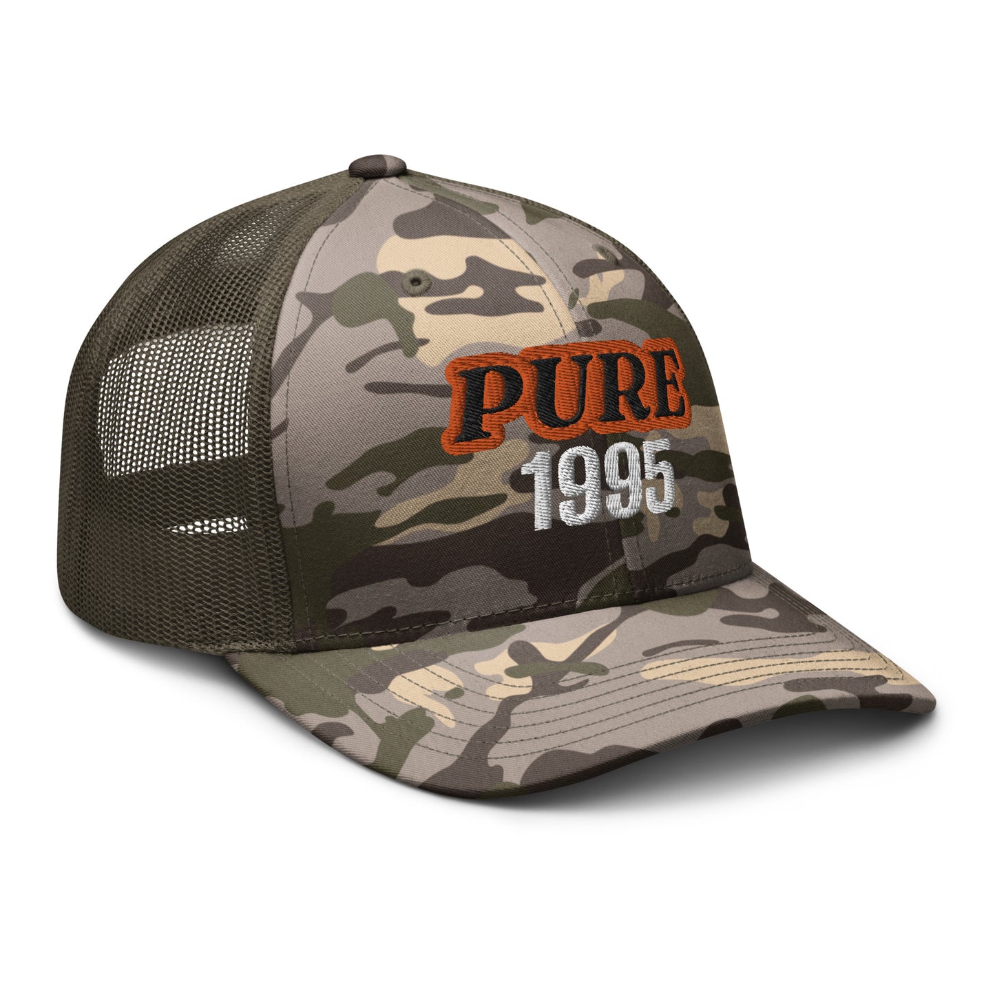 Pure 95 Camouflage trucker hat