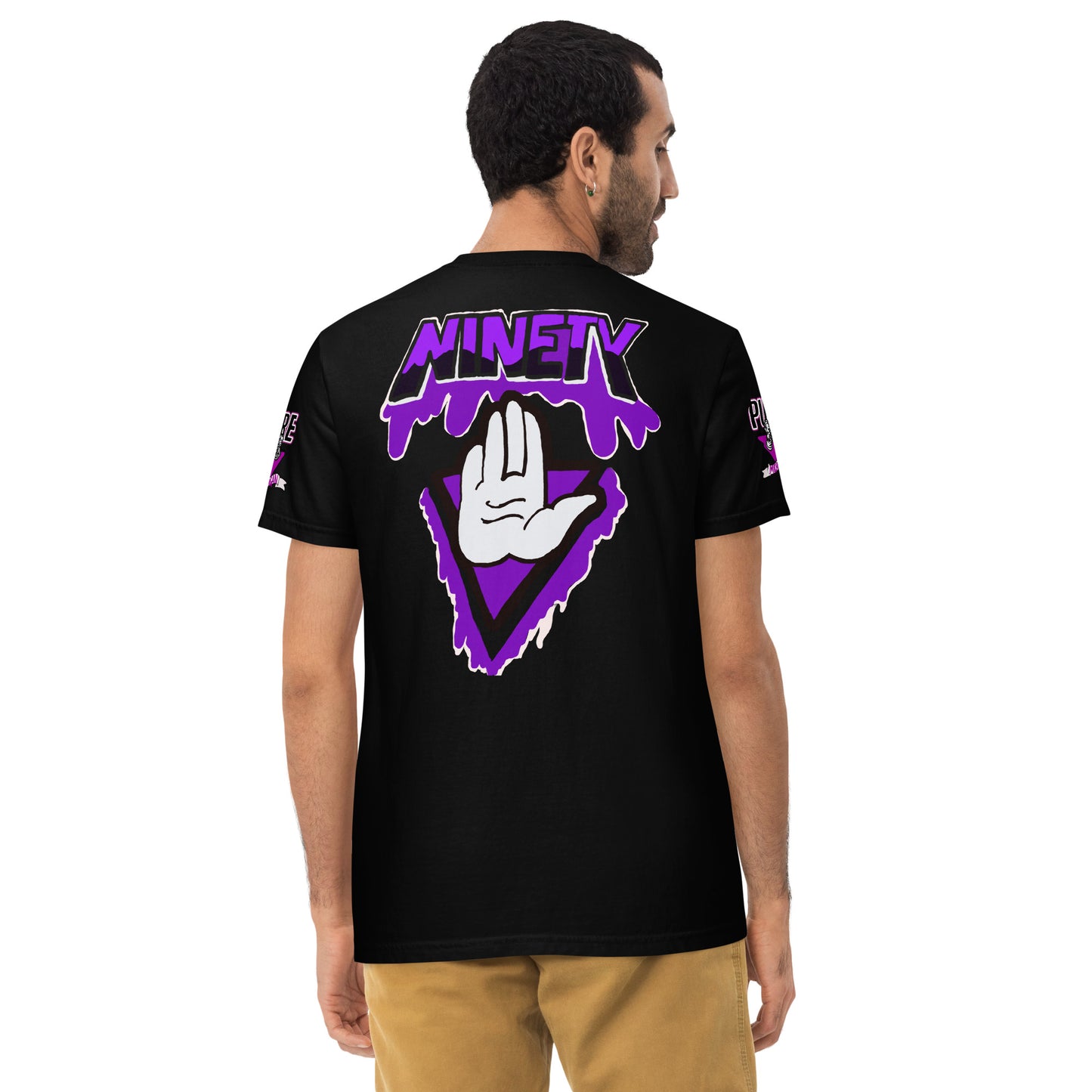 Purp five Unisex garment-dyed pocket t-shirt