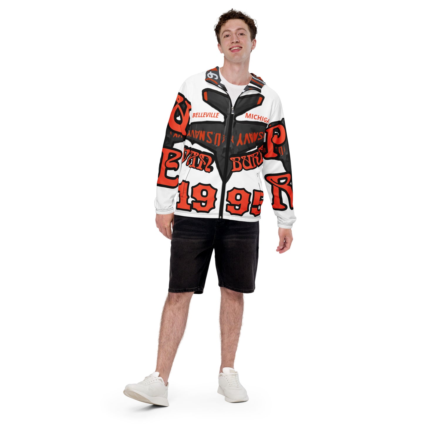 Men’s windbreaker van buren