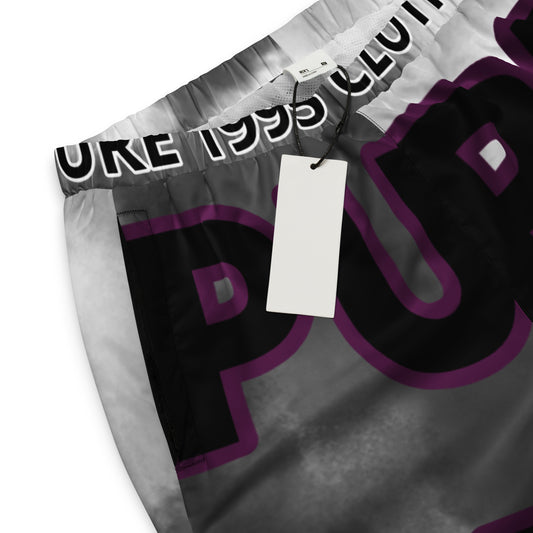 Purple p Unisex track pants