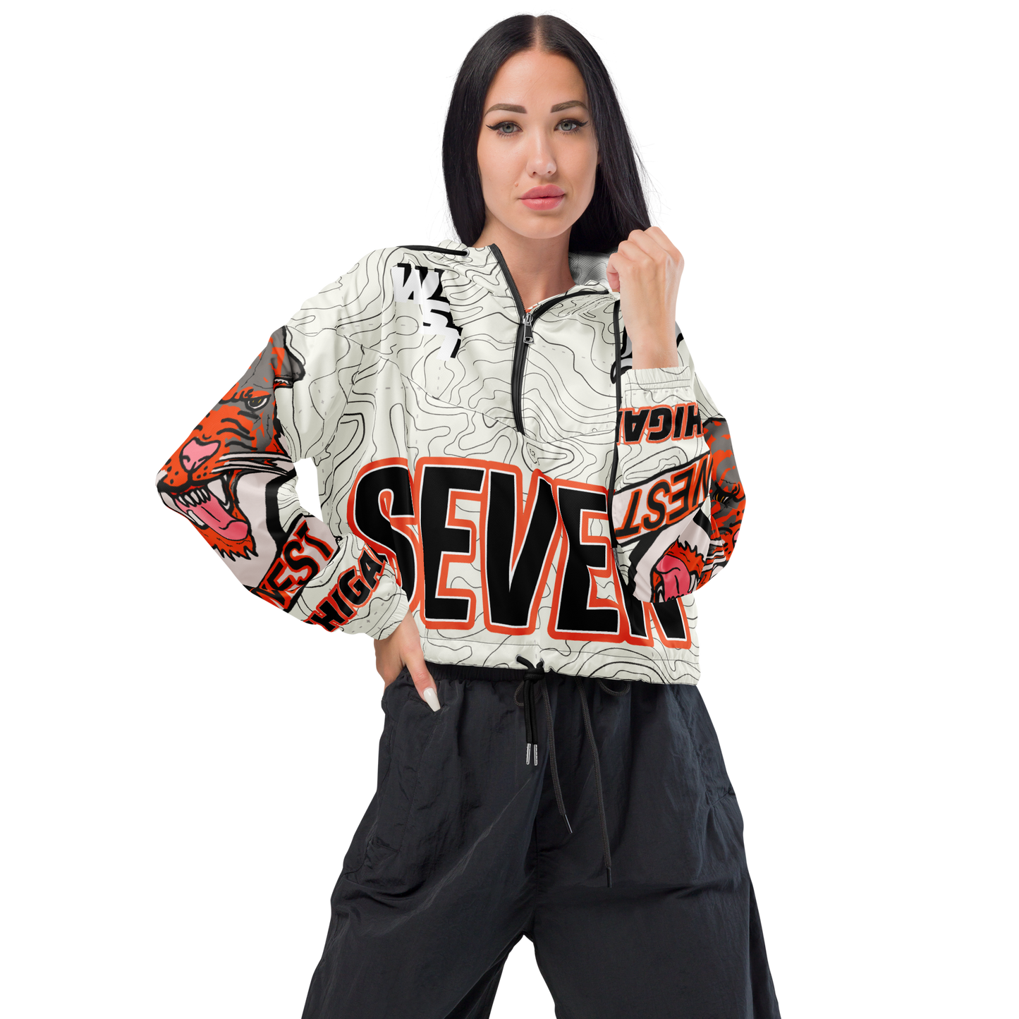 Wst seven Women’s cropped windbreaker