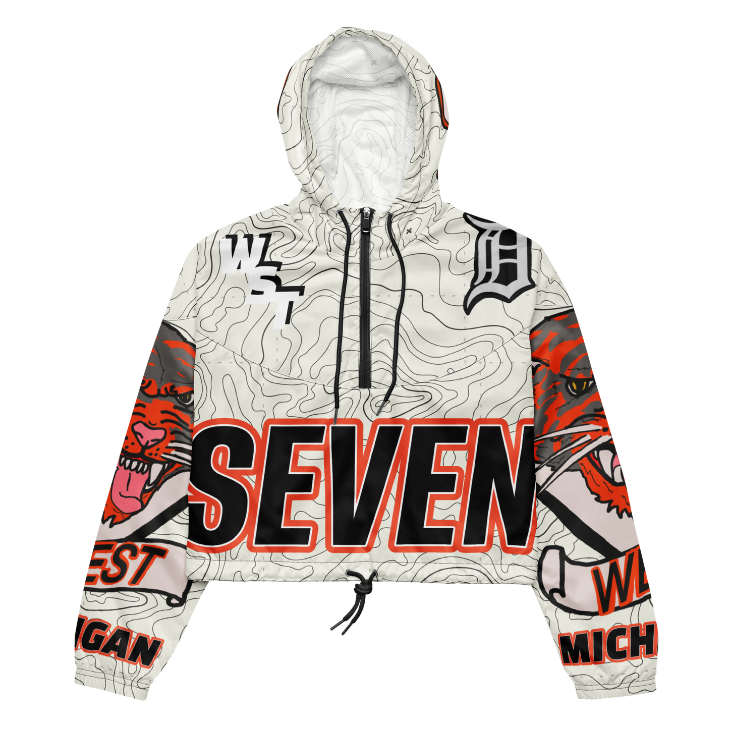 Wst seven Women’s cropped windbreaker