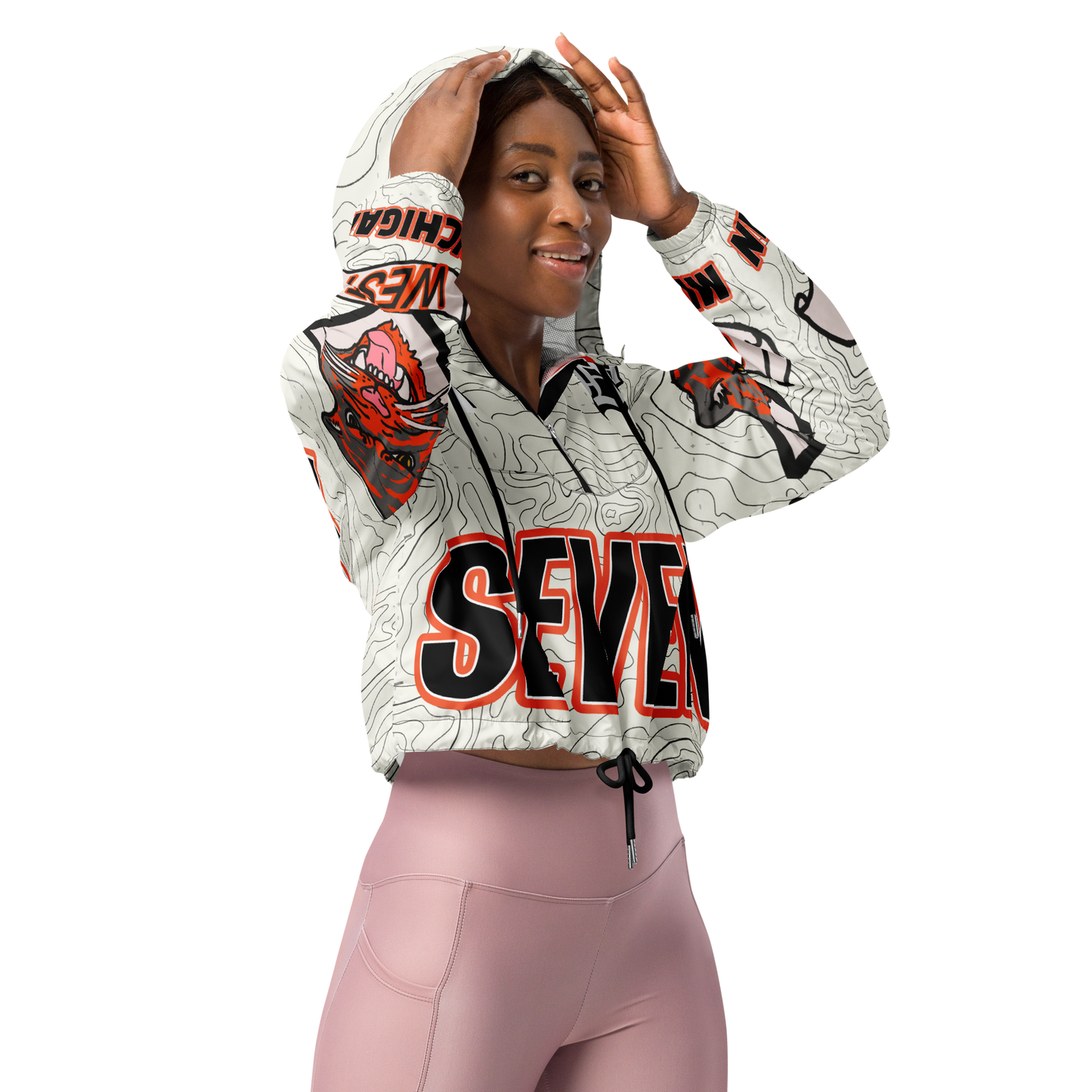 Wst seven Women’s cropped windbreaker