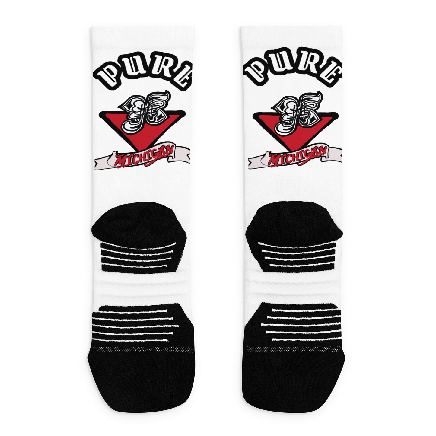 P Basketball socks