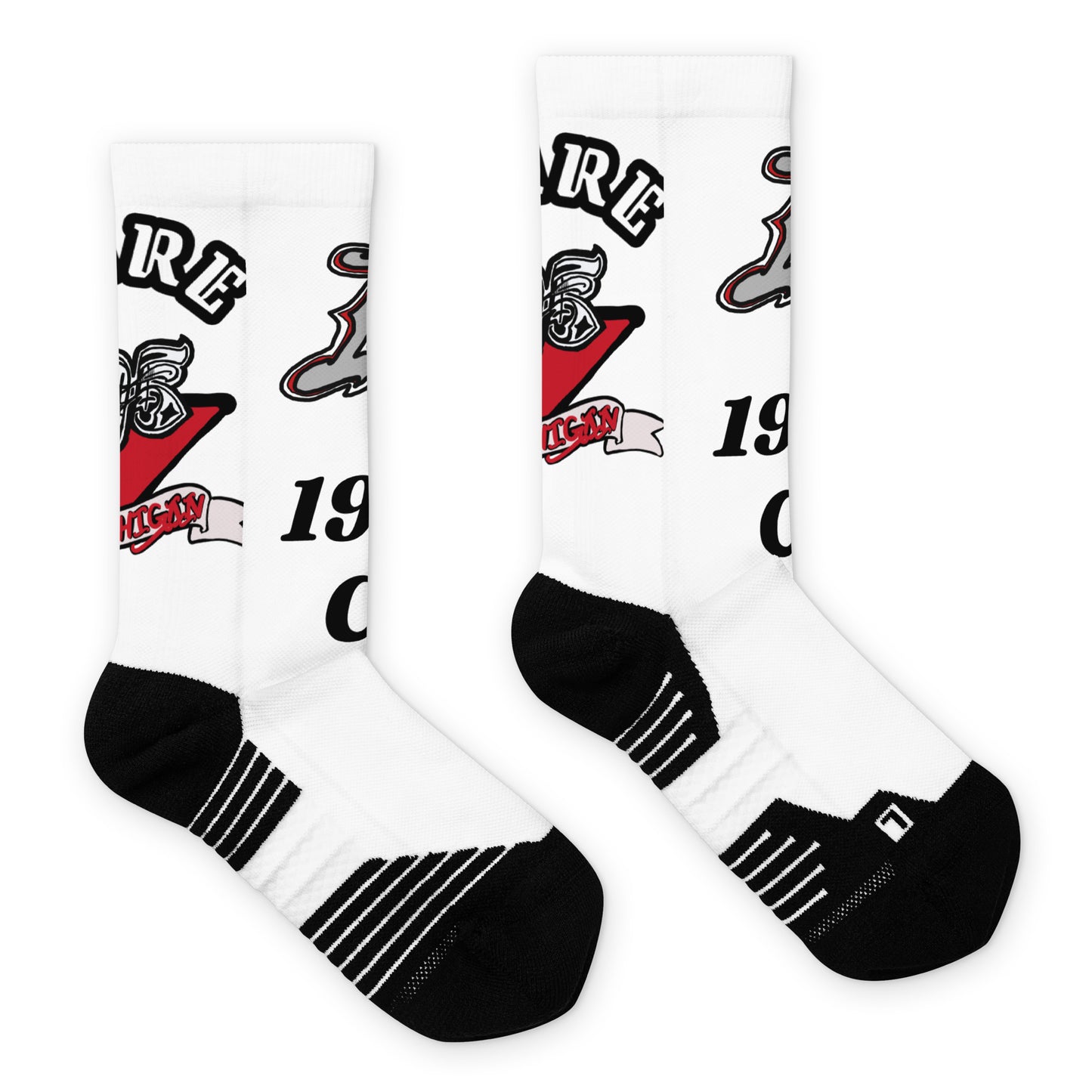 P Basketball socks