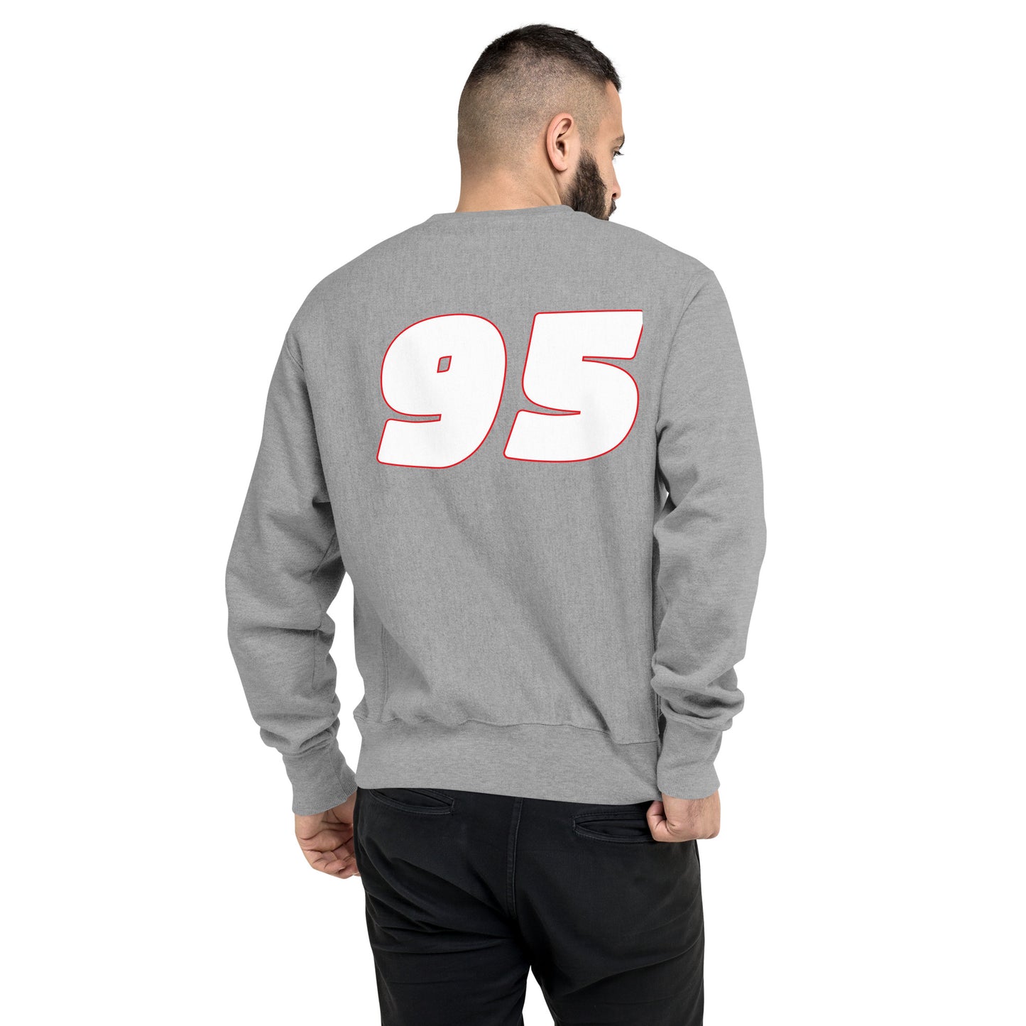 Red M Champion Sweatshirt