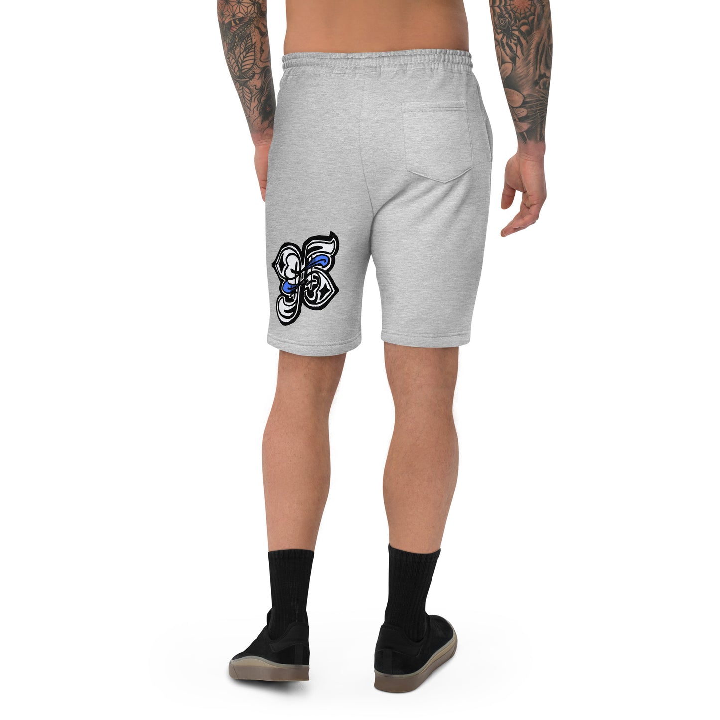 Pure 95 blueMen's fleece shorts