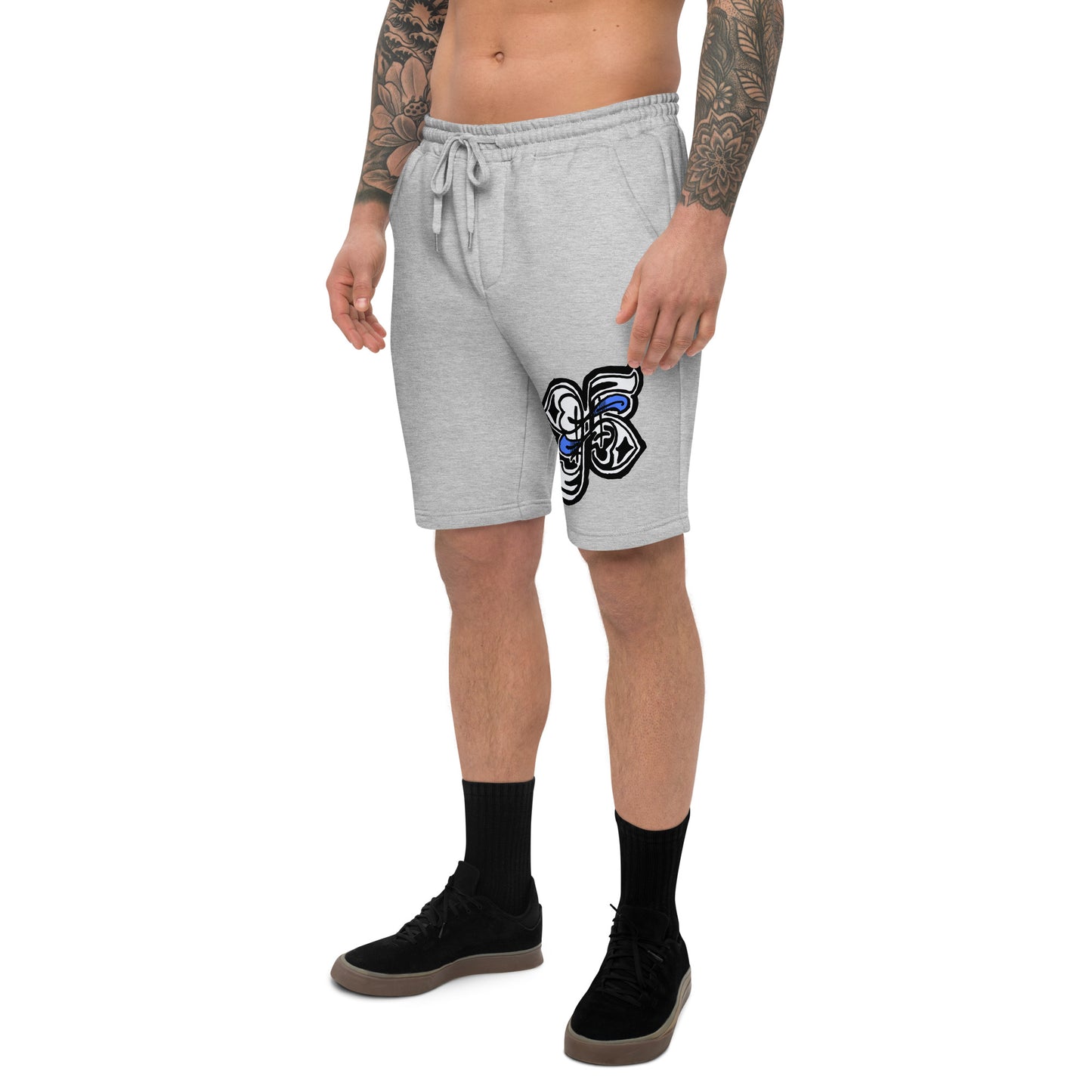 Pure 95 blueMen's fleece shorts