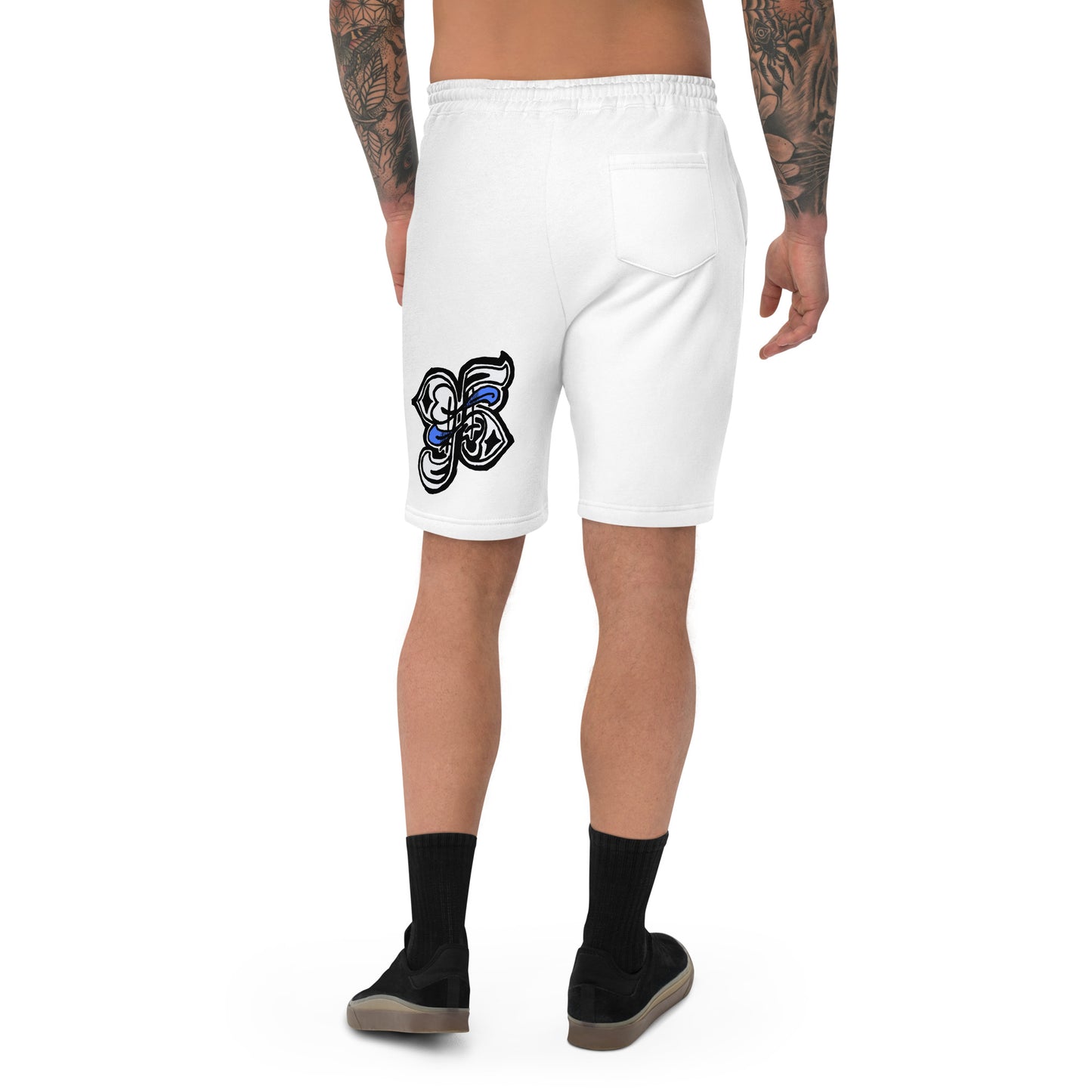 Pure 95 blueMen's fleece shorts