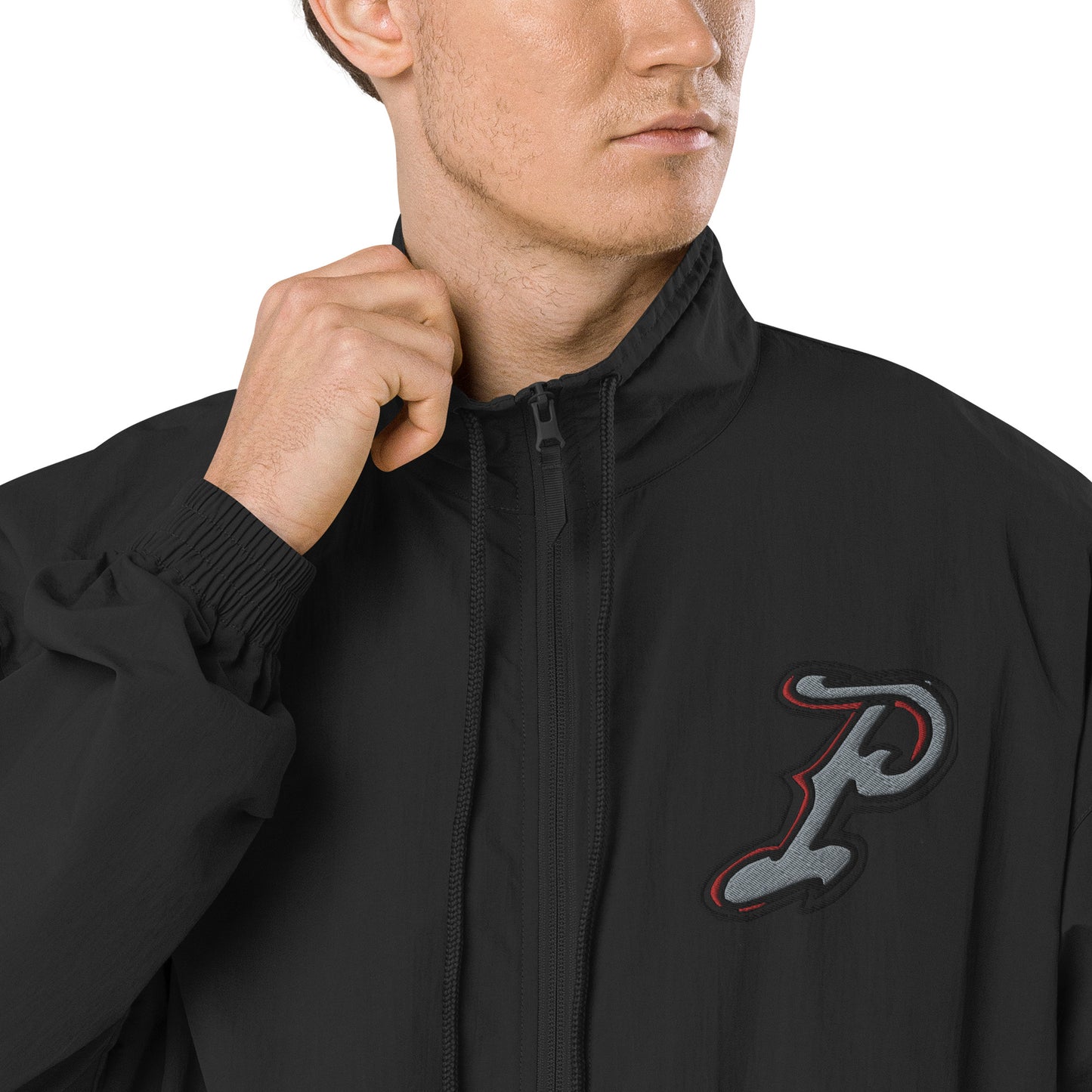 Pure p grey Recycled tracksuit jacket