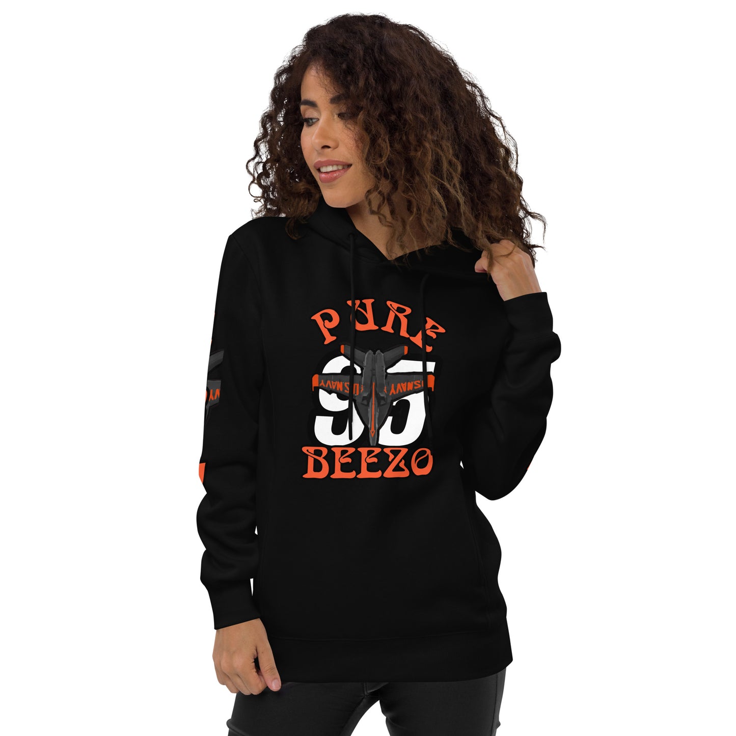 Unisex fashion hoodie van beezo