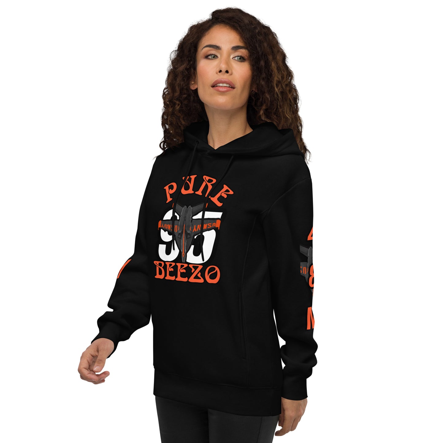 Unisex fashion hoodie van beezo