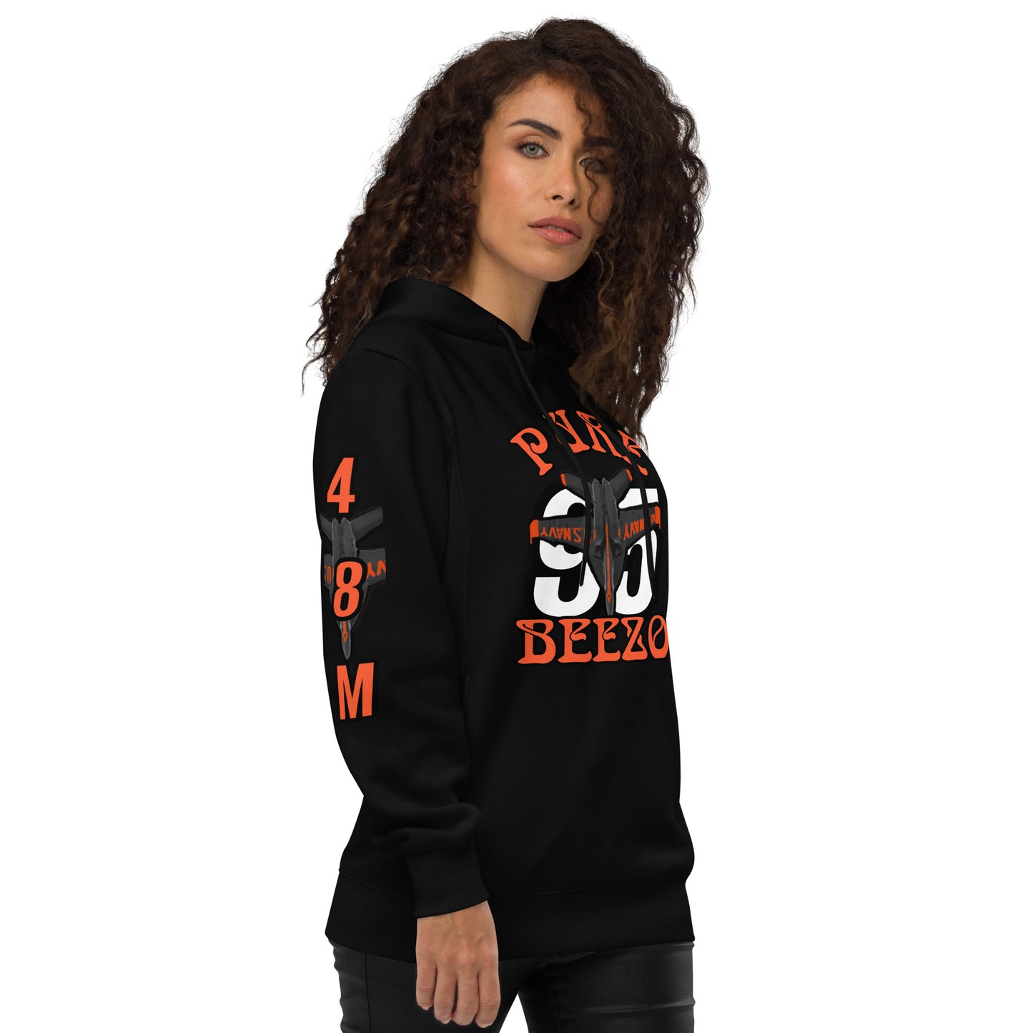 Unisex fashion hoodie van beezo