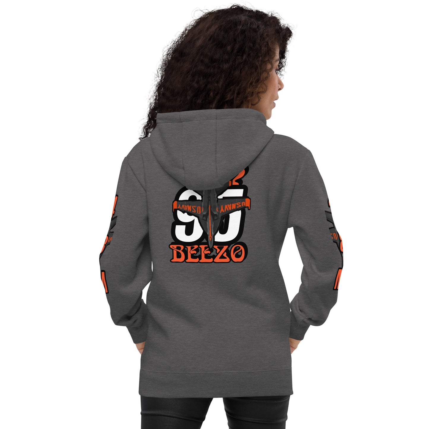 Unisex fashion hoodie van beezo