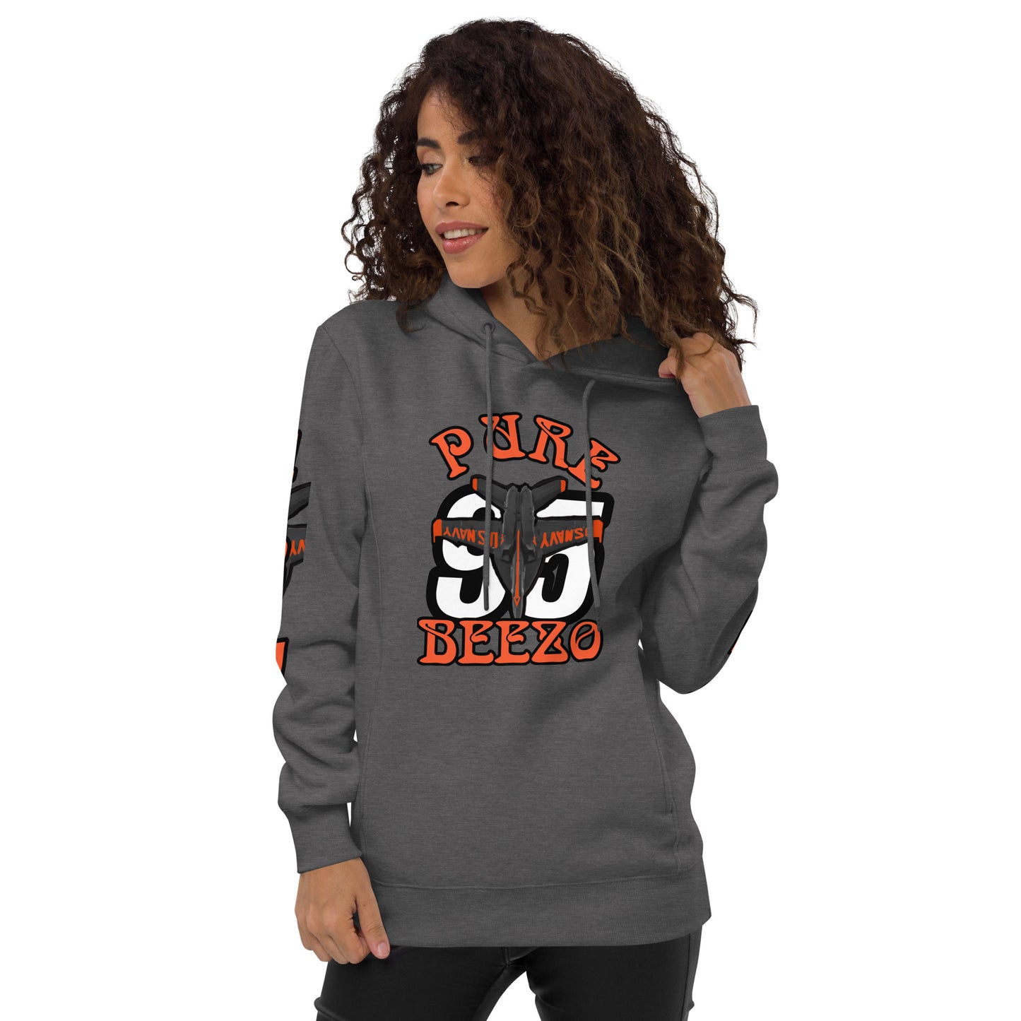 Unisex fashion hoodie van beezo