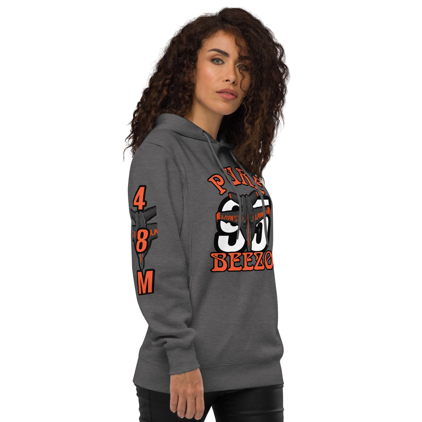 Unisex fashion hoodie van beezo