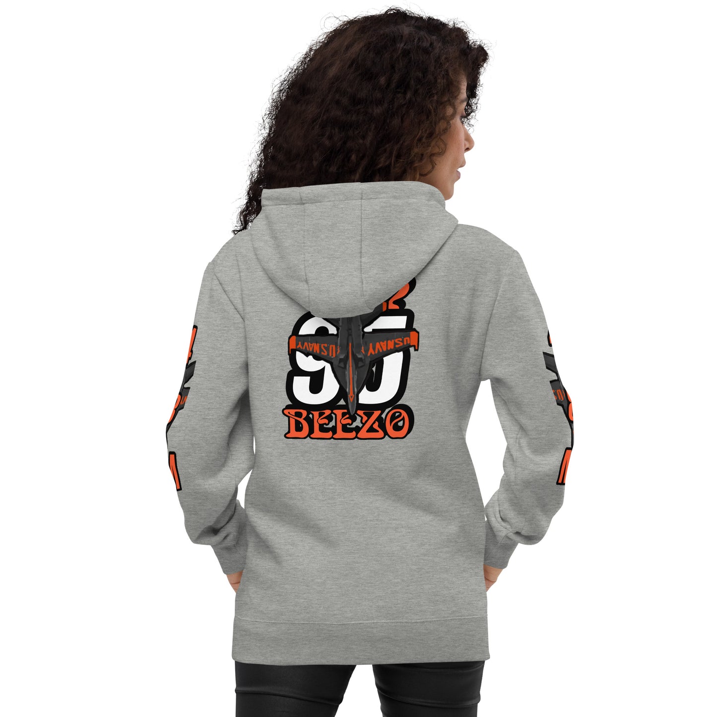 Unisex fashion hoodie van beezo