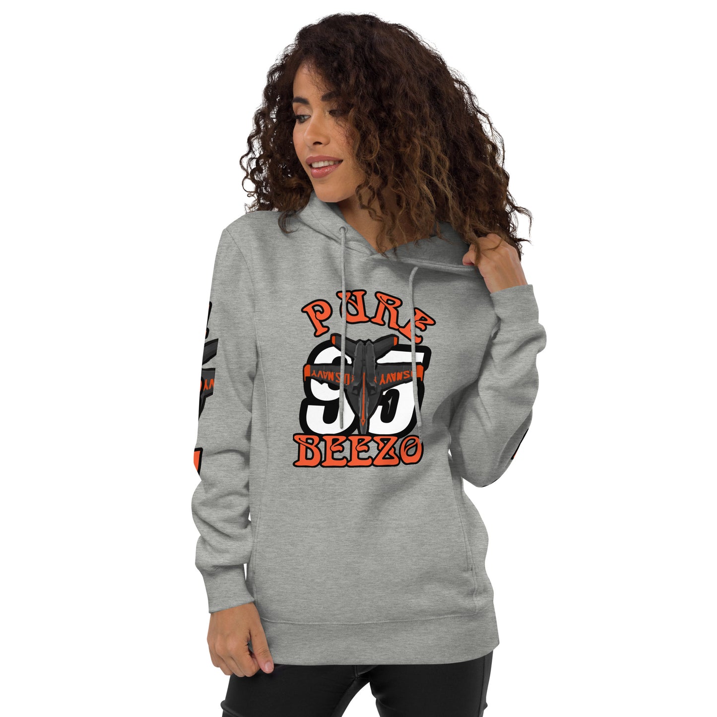 Unisex fashion hoodie van beezo