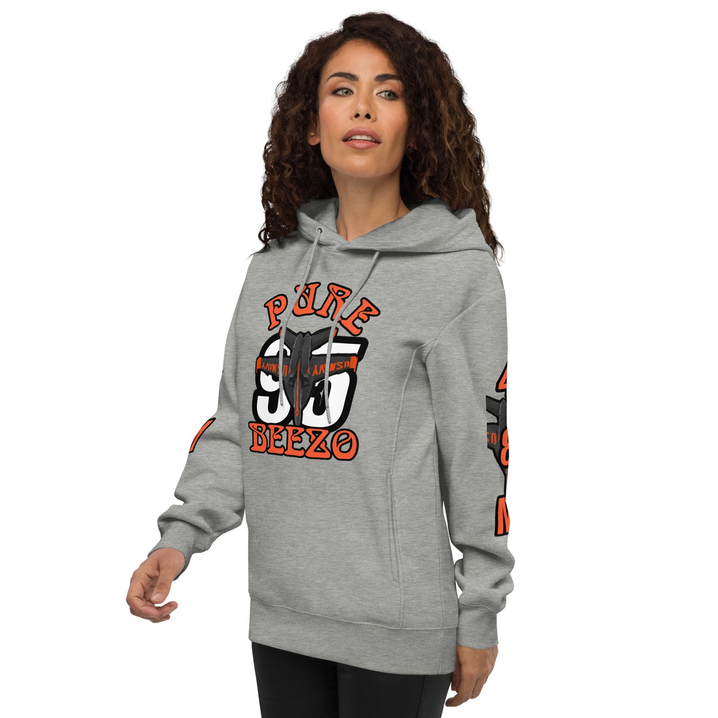 Unisex fashion hoodie van beezo